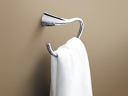 Kohl er Polished Chrome towel ring elegant and functional