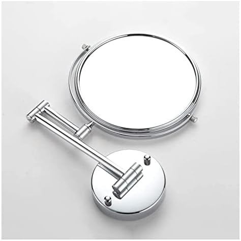 ZADIKO 5X Magnifying Wall-Mounted Makeup Mirror Copper for Home Bathroom