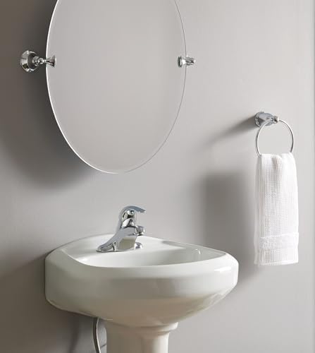 Moan KCPhantom Chrome Mason Towel Ring with Level Timer