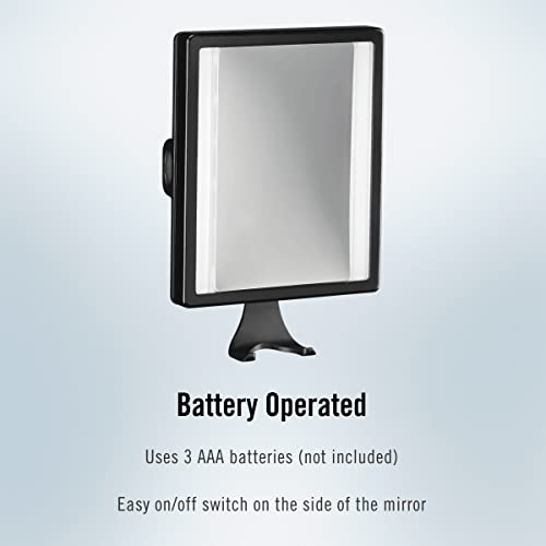 Conair Man Lighted Fogless Mirror 2x Magnification
