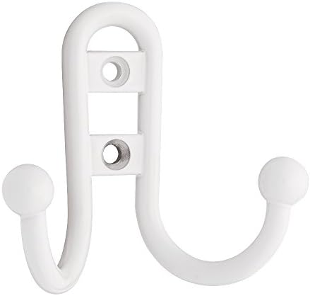 Brainerd Double Robe Hook White