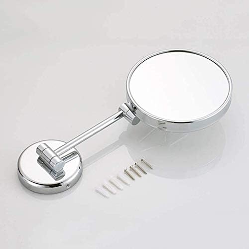 DEIHGE Wall-Mounted Makeup Mirror 20x20cm