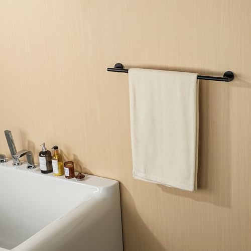 SAYAYO Black 24-Inch Towel Bar