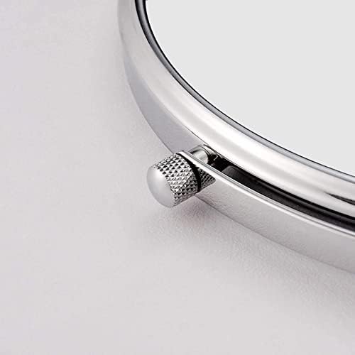 Ergonomic Wall-Mounted Makeup Mirror 3x5x for Gold