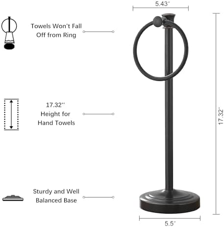 17-Inch Space-Saving Towel Holder