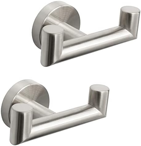 NearMoon Double Towel Hook Heavy Duty Rustproof