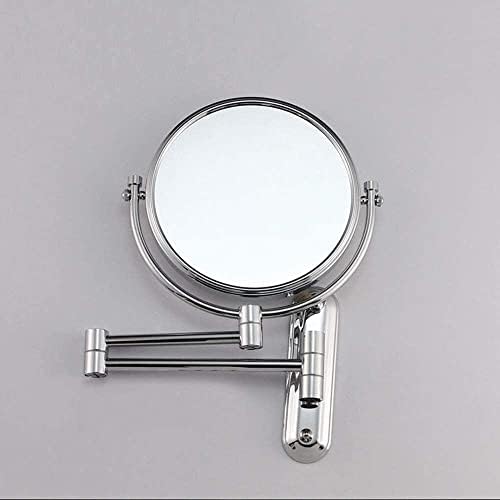 AMHIL Vanity Mirror 10x Magnification 8 Inch Metal Beauty Mirror