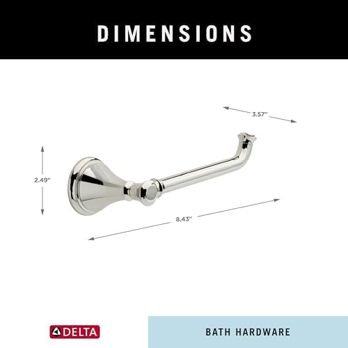 Delta Cassidy Long-Lasting Toilet Paper Holder