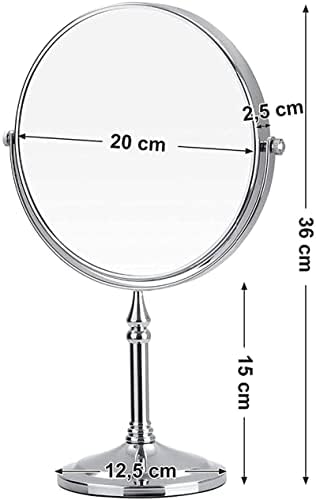Double-Sided Swivel Makeup Vanity Mirror 10X