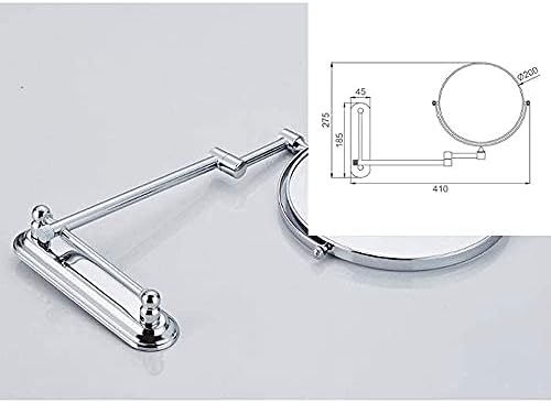 PRIMUZ 6 Inch Makeup Mirror for Bathroom and Hotel Use