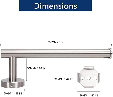 Sturdy Rust-Resistant Towel Holder
