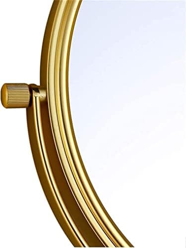 Gold Finished 8-inch Bathroom Mirror
