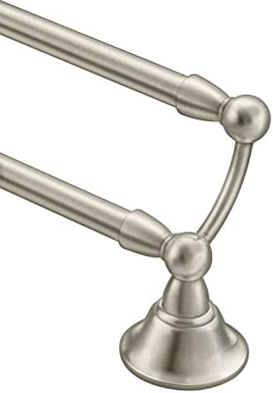 Moens Sage Collection Spot Resist Brushed Nickel Towel Bar