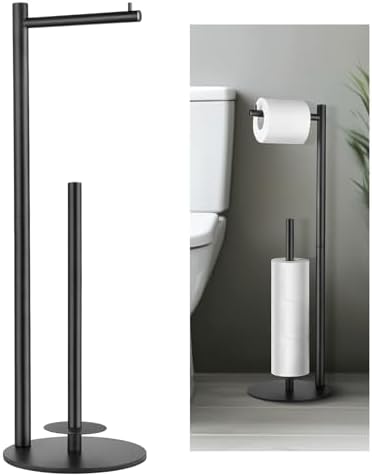 4-Roll Toilet Paper Holder with Waterproof Base