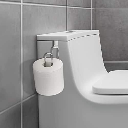 Space-Saving Toilet Paper Holder Chrome