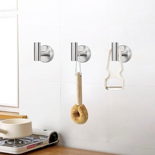 Great towel hook for your bathroom kitchen or office 3-pack