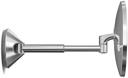 Simplehuman Brushed 8 Wall-Mounted Mirror with LED Light System
