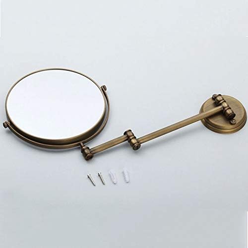 Magnificent 8-Inch Double-Sided Makeup Mirror 3X