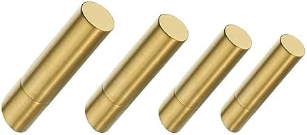 JQK 4-Piece Stainless Steel Wall Hooks Gold Finish Robe Coat Hangers