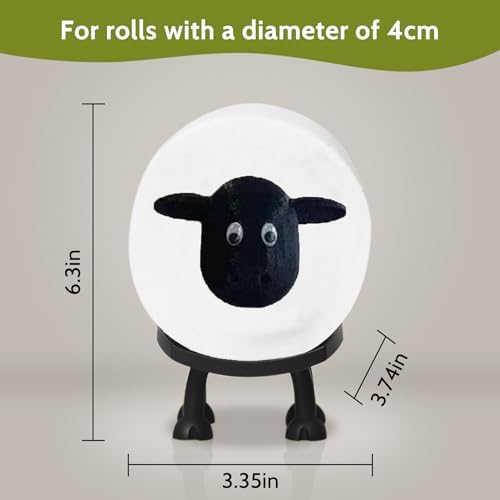 Sheep Toilet Roll Holder for Bathroom Decor