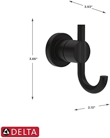 Delta Nicoli Towel Hook - Matte Black