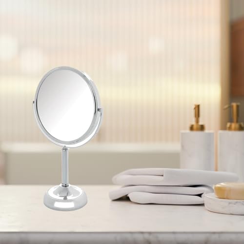 JERDON Two-Sided Makeup Vanity Mirror