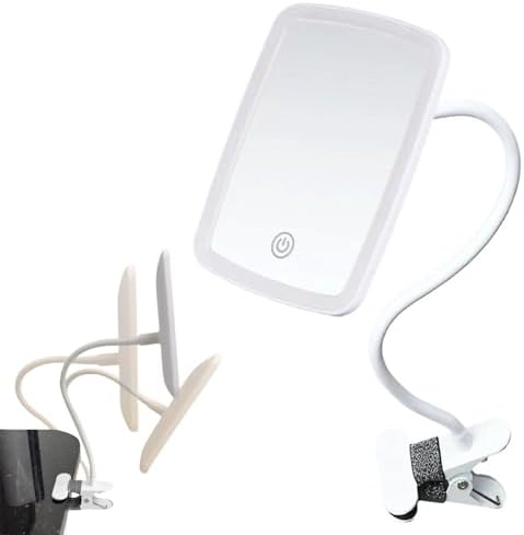Instant Look-Ins 3-in-1 Lighted Makeup Mirror with Rechargeable Battery