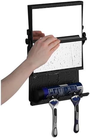 Fogless Dual-Sided Mirror Rust-Proof Shaving Makeup