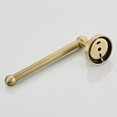 Flybath Wall-Mounted Toilet Paper Holder Brushed Bronze Durable Rust-Resistant