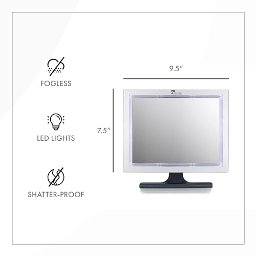 No Fog See-Through Versatile BathRoom Mirror - Perfect for Shaving Cleaning