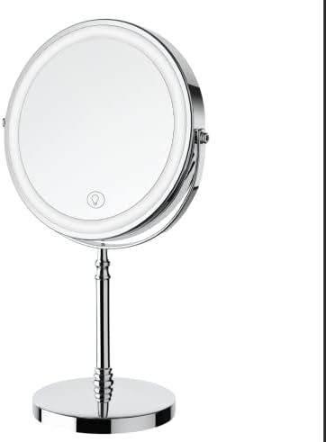 DEIOVWXS - 10x Lighted Makeup Mirror
