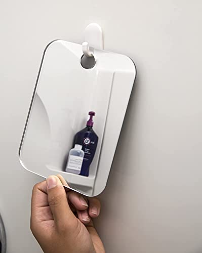 Fog-Free Handheld Shower Mirror