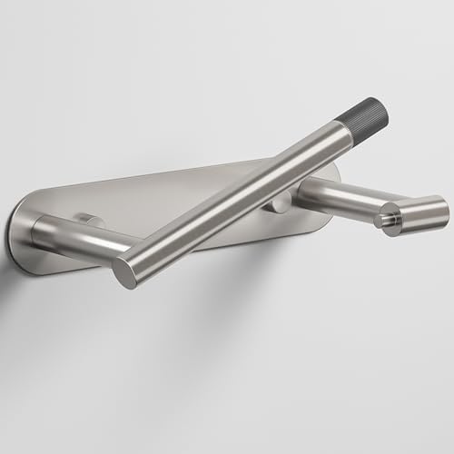 Sankecao Toilet Paper Holder - Rust-Proof Stainless Steel Swivel Snap Lock Design