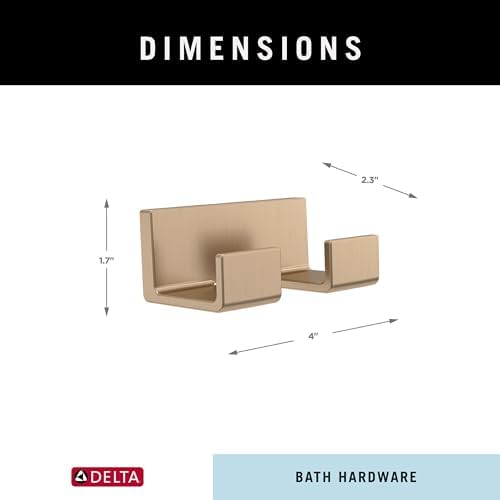 Delta Vero Double Towel Hook