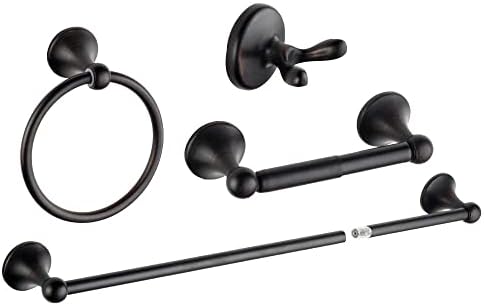 Adjustable Towel Bar Set for Bathrooms More