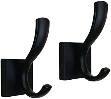 Black Coats Towels Hooks