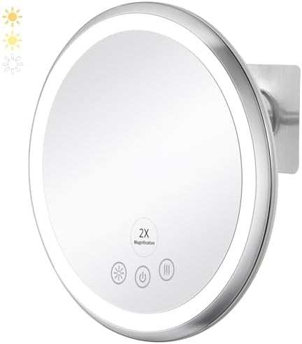 KEDSUM 2X Heated Fogless Mirror with Light