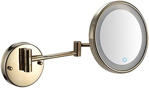 ZADIKO Touch DimmingMirror With Lights rou Rotable Extendable