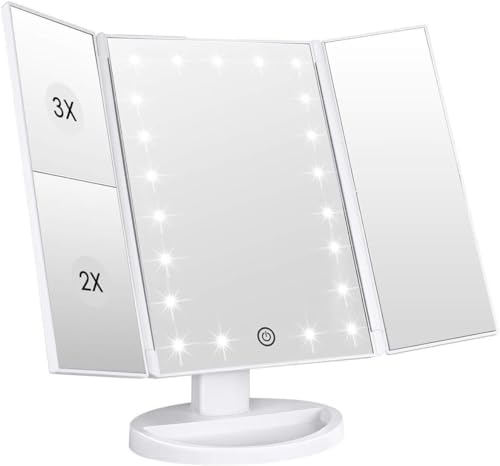 Strategic 5-Light Makeup Vanity Mirror