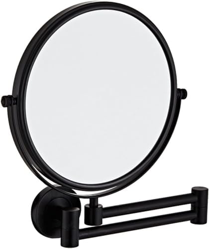Wall-Mounted Makeup Mirror with Adjustable Arm