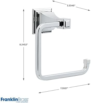 Perfect Hand Towel Near the Sink Chrome Bath Hardware Accessory
