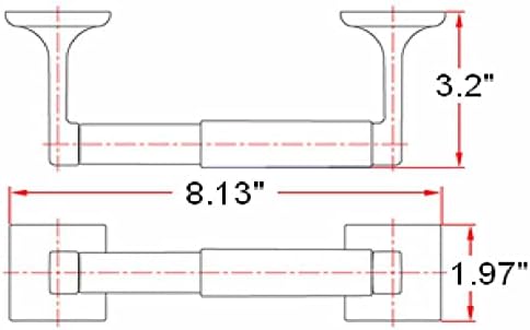 Sturdy Wall-Mounted Toilet Paper Holder