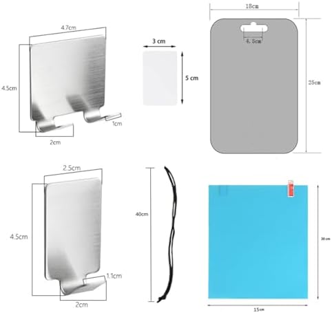Stianiiie Anti-Fog Mirror for Showers Crystal Clear