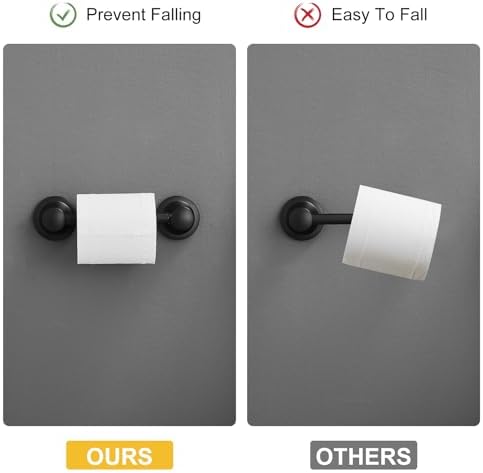 Sturdy Wall-Mounted Toilet Paper Holder for Home Use