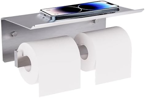 Double Toiletries Holder with Shelf