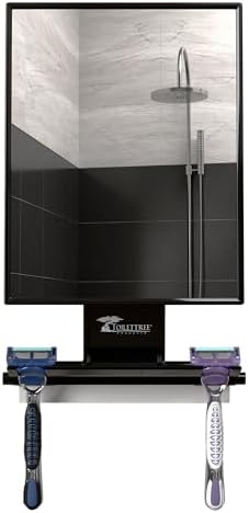 Fogless Bath Mirror - Crystal-clear View Leak-Proof Durable