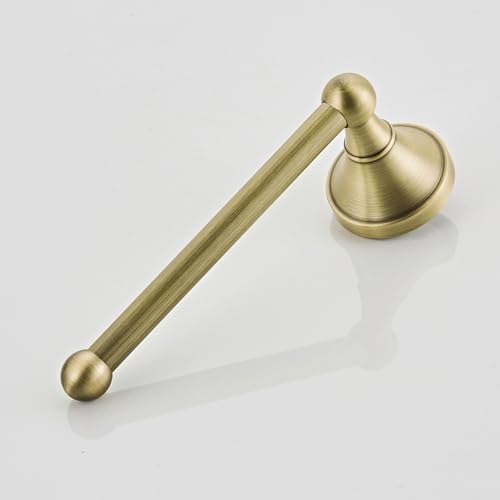 Flybath Wall-Mounted Toilet Paper Holder Brushed Bronze Durable Rust-Resistant