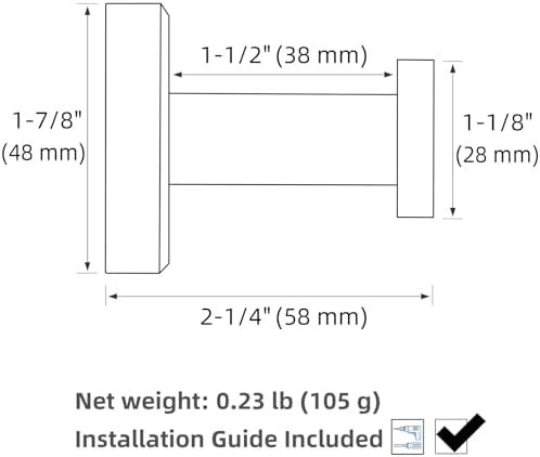 Stainless Steel Robe Towel Hook Bathroom Storage Solution