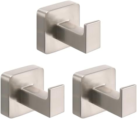 NearMoon Bath Towel Hook Stainless Steel 3 Pack