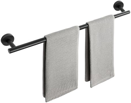SAYAYO Black 24-Inch Towel Bar